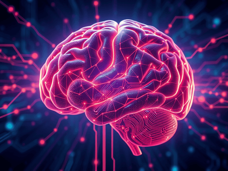 Advanced brain technology and neural networks for cognitive enhancement and AI development.